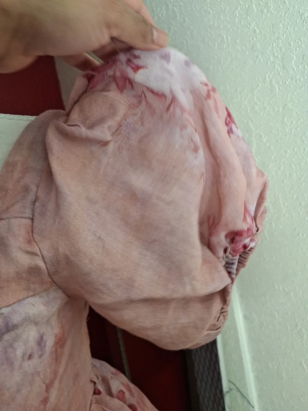 Bardot Blush-Pink Puff Sleeve Square Neck Mini Dress - Picture 6 of 11